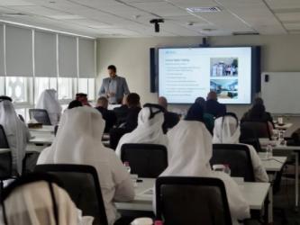 جلسة توعوية لطلاب المعهد الدبلوماسي في الدوحة – قطر، 4 أيلول/ سبتمبر